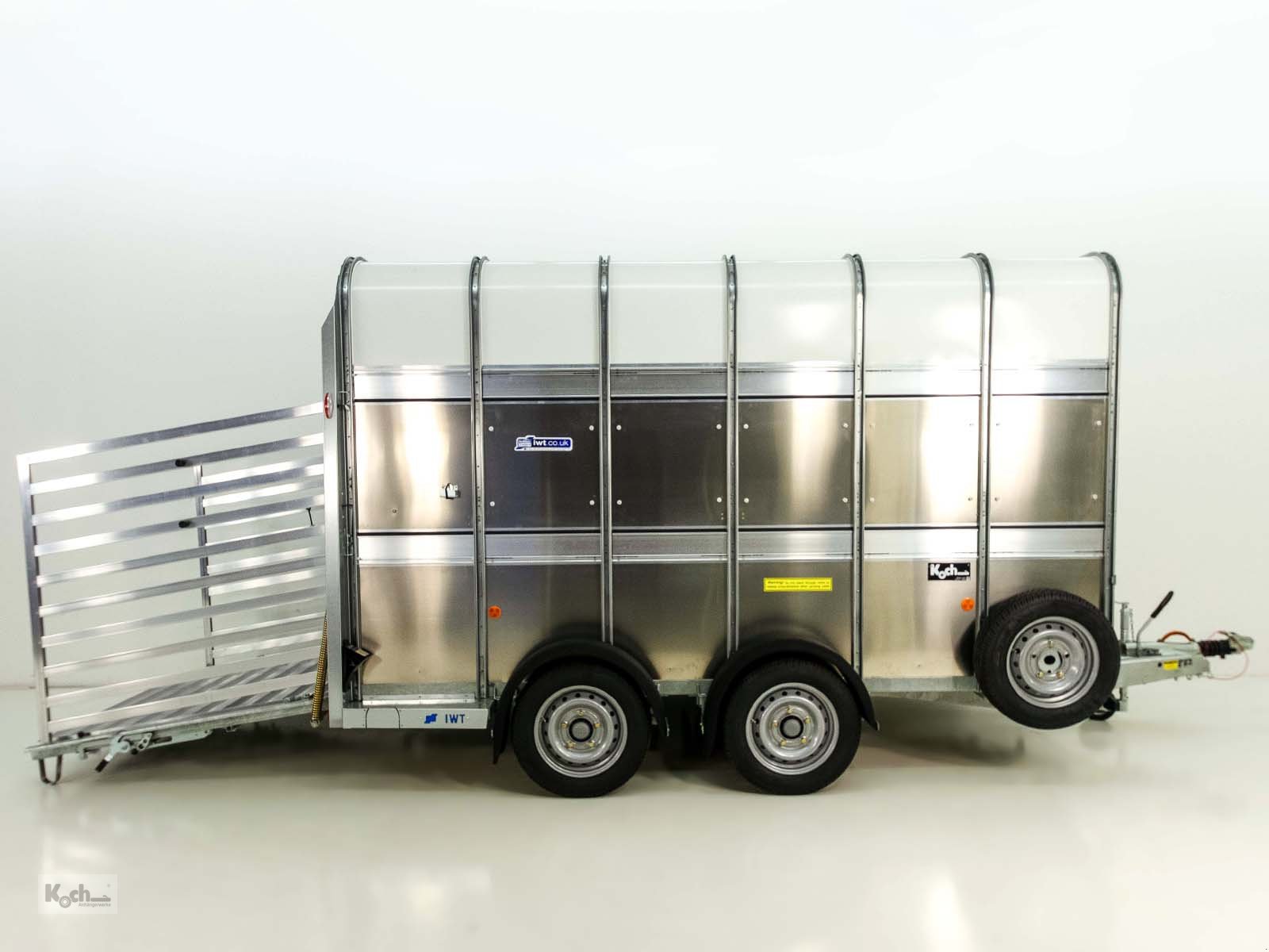 Anhänger typu Ifor Williams Viehanhänger TA510 12x7 178x372 Höhe:213 3,5t|Doppelstock (Vi11651846Iw), Neumaschine v Winsen (Luhe) (Obrázek 5)